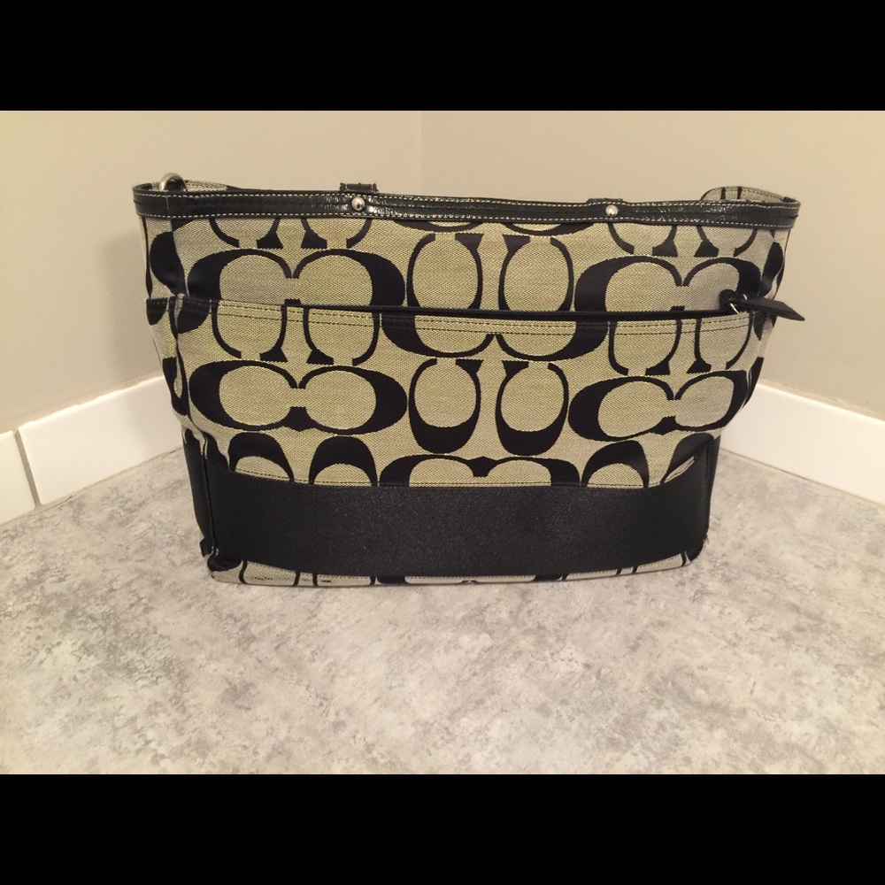 Coach diaper bag